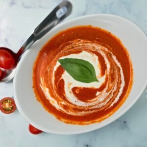 tomato soup, tomato, cream