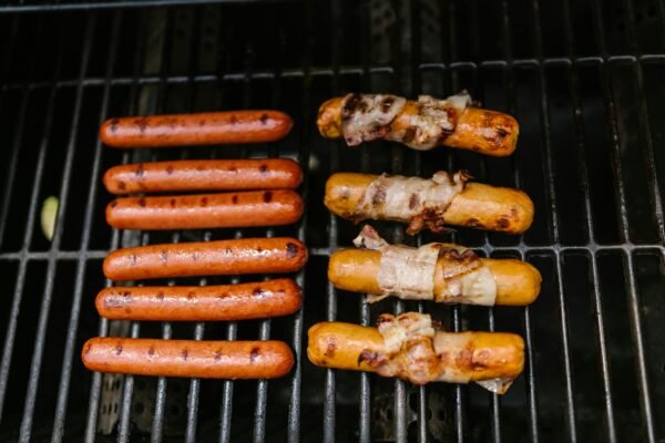 Cooking Sausage on the Grill